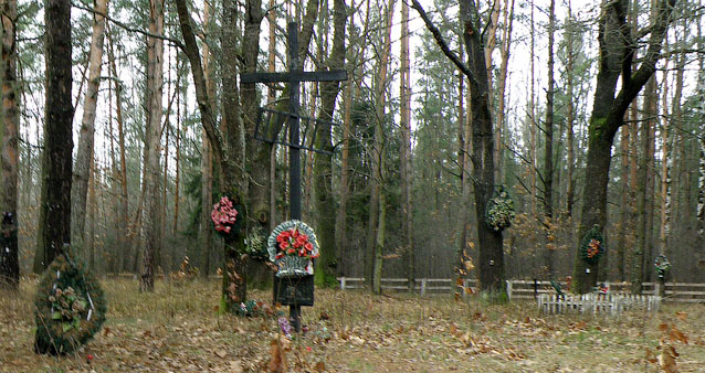 Cmentarz we wsi Adamowka