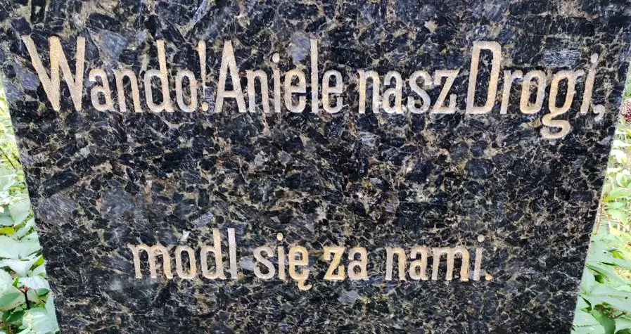 Polski cmentarz w Berdyczowie - Wanda Paciorkowska
