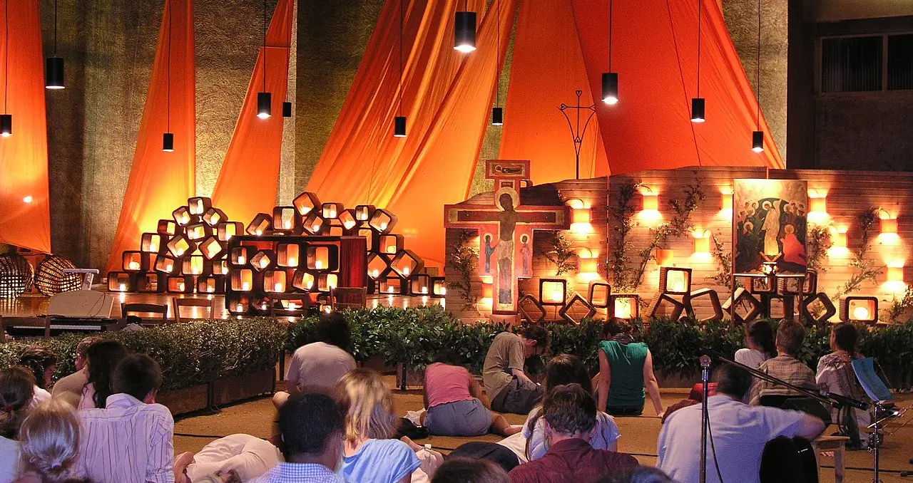 Kosciol w Taizé